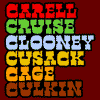 carell cruise clooney cusack cage culkin